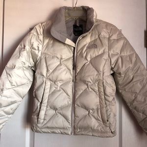 North Face 550 goose down puffy jacket